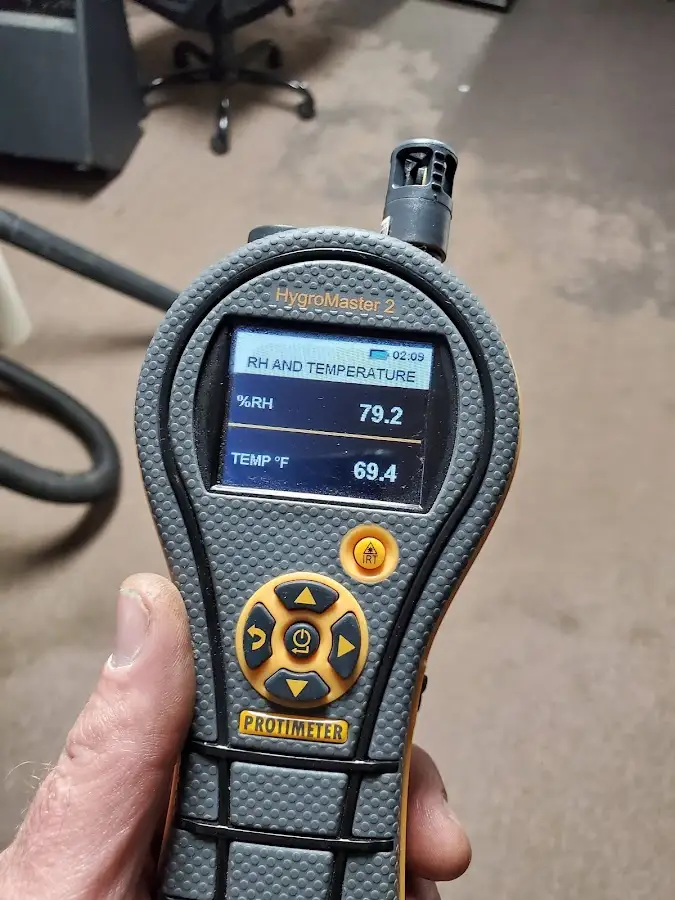 Moisture meter humidity assessment for Fire & Smoke Damage Restoration in Chesapeake Ranch Estates